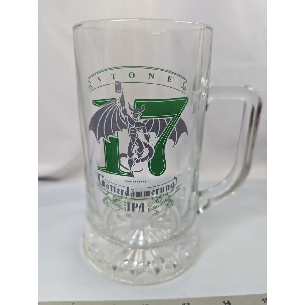 Stone 17th Anniversary Gotterdammerung Ipa Glass Beer Stein Mug